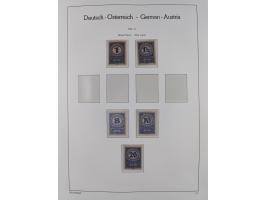 1918/69, meist postfrische Sammlung inkl. Portomarken mit einigen besseren und kpl. Ausgaben, ab ca. 1946 augenscheinlich pos