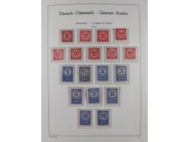 1918/69, meist postfrische Sammlung inkl. Portomarken mit einigen besseren und kpl. Ausgaben, ab ca. 1946 augenscheinlich pos