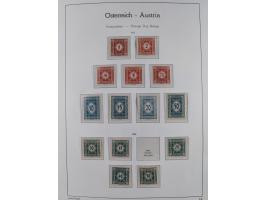 1918/69, meist postfrische Sammlung inkl. Portomarken mit einigen besseren und kpl. Ausgaben, ab ca. 1946 augenscheinlich pos