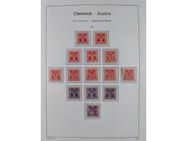 1918/69, meist postfrische Sammlung inkl. Portomarken mit einigen besseren und kpl. Ausgaben, ab ca. 1946 augenscheinlich pos