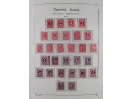 1918/69, meist postfrische Sammlung inkl. Portomarken mit einigen besseren und kpl. Ausgaben, ab ca. 1946 augenscheinlich pos