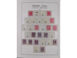 1918/69, meist postfrische Sammlung inkl. Portomarken mit einigen besseren und kpl. Ausgaben, ab ca. 1946 augenscheinlich pos