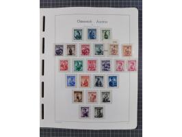 1918/69, meist postfrische Sammlung inkl. Portomarken mit einigen besseren und kpl. Ausgaben, ab ca. 1946 augenscheinlich pos