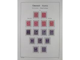 1918/69, meist postfrische Sammlung inkl. Portomarken mit einigen besseren und kpl. Ausgaben, ab ca. 1946 augenscheinlich pos