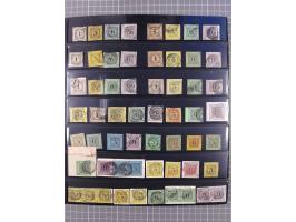 1849/70 (ca.), ungebrauchte und gestempelte reichhaltige Partie im Steckalbum, dabei viele bessere Werte, schöne Briefstücke 