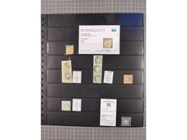 1849/70 (ca.), ungebrauchte und gestempelte reichhaltige Partie im Steckalbum, dabei viele bessere Werte, schöne Briefstücke 