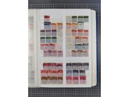 1872/1945, gestempelte Sammlung inkl. Dienstmarken und vieler Doubletten, Farben und Besonderheiten. Dabei netter Teil Brusts