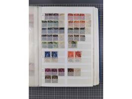1872/1945, gestempelte Sammlung inkl. Dienstmarken und vieler Doubletten, Farben und Besonderheiten. Dabei netter Teil Brusts