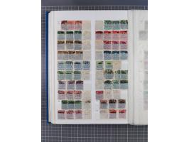 1872/1945, gestempelte Sammlung inkl. Dienstmarken und vieler Doubletten, Farben und Besonderheiten. Dabei netter Teil Brusts