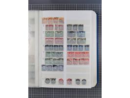 1872/1945, gestempelte Sammlung inkl. Dienstmarken und vieler Doubletten, Farben und Besonderheiten. Dabei netter Teil Brusts