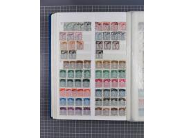 1872/1945, gestempelte Sammlung inkl. Dienstmarken und vieler Doubletten, Farben und Besonderheiten. Dabei netter Teil Brusts