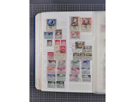 1872/1945, gestempelte Sammlung inkl. Dienstmarken und vieler Doubletten, Farben und Besonderheiten. Dabei netter Teil Brusts