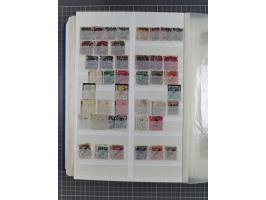 1872/1945, gestempelte Sammlung inkl. Dienstmarken und vieler Doubletten, Farben und Besonderheiten. Dabei netter Teil Brusts