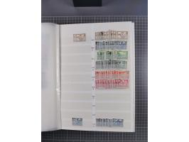 1933/45, Lagerbuch mit ungebrauchten/postfrischen und gestempelten Marken in Mengen bis ca. 10x pro Sorte/Erhaltung. Dabei ab