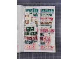 1933/45, Lagerbuch mit ungebrauchten/postfrischen und gestempelten Marken in Mengen bis ca. 10x pro Sorte/Erhaltung. Dabei ab