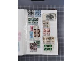 1933/45, Lagerbuch mit ungebrauchten/postfrischen und gestempelten Marken in Mengen bis ca. 10x pro Sorte/Erhaltung. Dabei ab