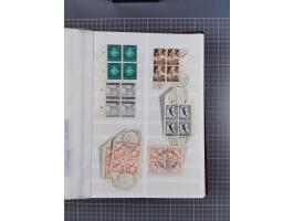 1933/45, Lagerbuch mit ungebrauchten/postfrischen und gestempelten Marken in Mengen bis ca. 10x pro Sorte/Erhaltung. Dabei ab