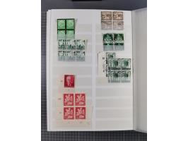 1933/45, Lagerbuch mit ungebrauchten/postfrischen und gestempelten Marken in Mengen bis ca. 10x pro Sorte/Erhaltung. Dabei ab
