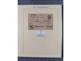 1880/1945, Postamt DANZIG: Interessante Sammlung mit über 200 Briefen, Karten und Einlieferungsscheinen etc., dabei auch etwa