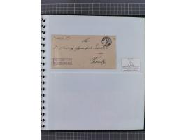 1880/1945, Postamt DANZIG: Interessante Sammlung mit über 200 Briefen, Karten und Einlieferungsscheinen etc., dabei auch etwa