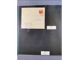 1880/1945, Postamt DANZIG: Interessante Sammlung mit über 200 Briefen, Karten und Einlieferungsscheinen etc., dabei auch etwa