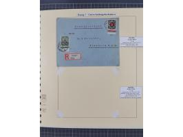 1880/1945, Postamt DANZIG: Interessante Sammlung mit über 200 Briefen, Karten und Einlieferungsscheinen etc., dabei auch etwa