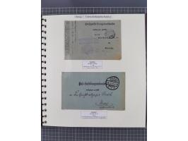 1880/1945, Postamt DANZIG: Interessante Sammlung mit über 200 Briefen, Karten und Einlieferungsscheinen etc., dabei auch etwa