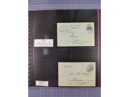 1880/1945, Postamt DANZIG: Interessante Sammlung mit über 200 Briefen, Karten und Einlieferungsscheinen etc., dabei auch etwa