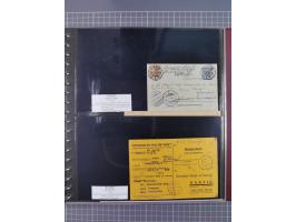 1880/1945, Postamt DANZIG: Interessante Sammlung mit über 200 Briefen, Karten und Einlieferungsscheinen etc., dabei auch etwa