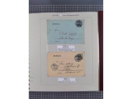 1880/1945, Postamt DANZIG: Interessante Sammlung mit über 200 Briefen, Karten und Einlieferungsscheinen etc., dabei auch etwa