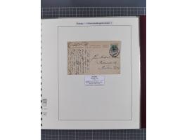 1880/1945, Postamt DANZIG: Interessante Sammlung mit über 200 Briefen, Karten und Einlieferungsscheinen etc., dabei auch etwa