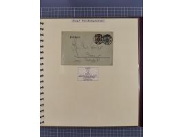 1880/1945, Postamt DANZIG: Interessante Sammlung mit über 200 Briefen, Karten und Einlieferungsscheinen etc., dabei auch etwa