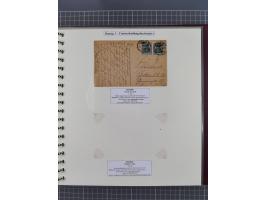 1880/1945, Postamt DANZIG: Interessante Sammlung mit über 200 Briefen, Karten und Einlieferungsscheinen etc., dabei auch etwa