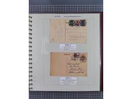 1880/1945, Postamt DANZIG: Interessante Sammlung mit über 200 Briefen, Karten und Einlieferungsscheinen etc., dabei auch etwa