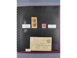 1880/1945, Postamt DANZIG: Interessante Sammlung mit über 200 Briefen, Karten und Einlieferungsscheinen etc., dabei auch etwa