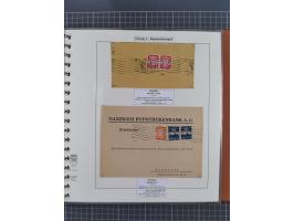 1880/1945, Postamt DANZIG: Interessante Sammlung mit über 200 Briefen, Karten und Einlieferungsscheinen etc., dabei auch etwa