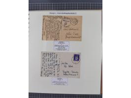 1880/1945, Postamt DANZIG: Interessante Sammlung mit über 200 Briefen, Karten und Einlieferungsscheinen etc., dabei auch etwa