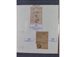 1880/1945, Postamt DANZIG: Interessante Sammlung mit über 200 Briefen, Karten und Einlieferungsscheinen etc., dabei auch etwa