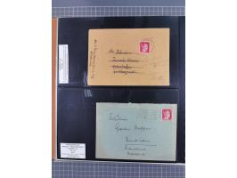 1880/1945, Postamt DANZIG: Interessante Sammlung mit über 200 Briefen, Karten und Einlieferungsscheinen etc., dabei auch etwa