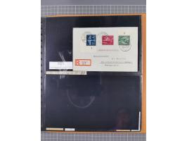 1880/1945, Postamt DANZIG: Interessante Sammlung mit über 200 Briefen, Karten und Einlieferungsscheinen etc., dabei auch etwa