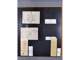 1880/1945, Postamt DANZIG: Interessante Sammlung mit über 200 Briefen, Karten und Einlieferungsscheinen etc., dabei auch etwa