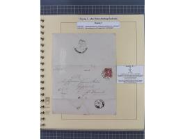 1880/1945, Postamt DANZIG: Interessante Sammlung mit über 200 Briefen, Karten und Einlieferungsscheinen etc., dabei auch etwa