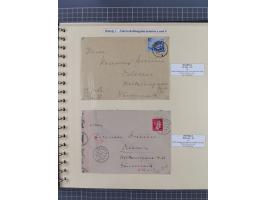 1880/1945, Postamt DANZIG: Interessante Sammlung mit über 200 Briefen, Karten und Einlieferungsscheinen etc., dabei auch etwa