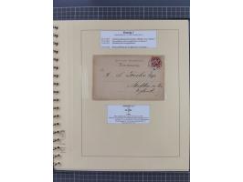 1880/1945, Postamt DANZIG: Interessante Sammlung mit über 200 Briefen, Karten und Einlieferungsscheinen etc., dabei auch etwa