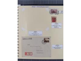 1880/1945, Postamt DANZIG: Interessante Sammlung mit über 200 Briefen, Karten und Einlieferungsscheinen etc., dabei auch etwa