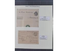 1880/1945, Postamt DANZIG: Interessante Sammlung mit über 200 Briefen, Karten und Einlieferungsscheinen etc., dabei auch etwa