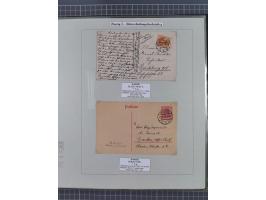 1880/1945, Postamt DANZIG: Interessante Sammlung mit über 200 Briefen, Karten und Einlieferungsscheinen etc., dabei auch etwa