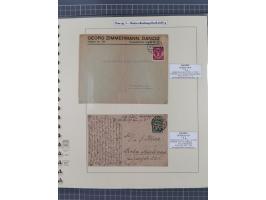1880/1945, Postamt DANZIG: Interessante Sammlung mit über 200 Briefen, Karten und Einlieferungsscheinen etc., dabei auch etwa
