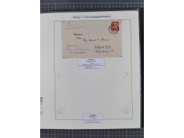 1880/1945, Postamt DANZIG: Interessante Sammlung mit über 200 Briefen, Karten und Einlieferungsscheinen etc., dabei auch etwa