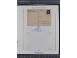 1880/1945, Postamt DANZIG: Interessante Sammlung mit über 200 Briefen, Karten und Einlieferungsscheinen etc., dabei auch etwa